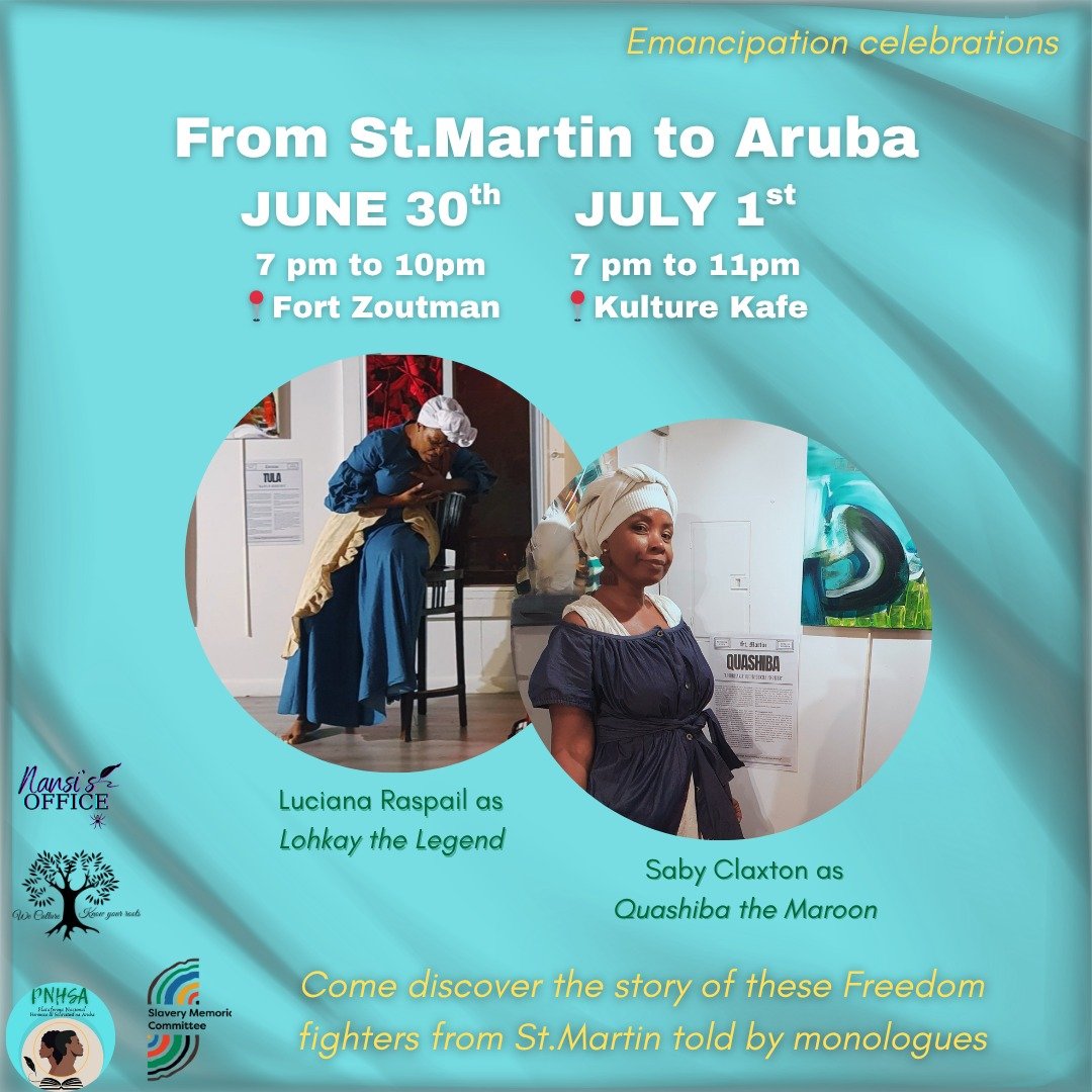 🎭 From St. Martin to Aruba: Freedom Fighters in Monologue
